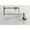 Kingston Brass KS4108DKL Wall Mount Pot Filler, Brushed Nickel KS4108DKL - alternate 3